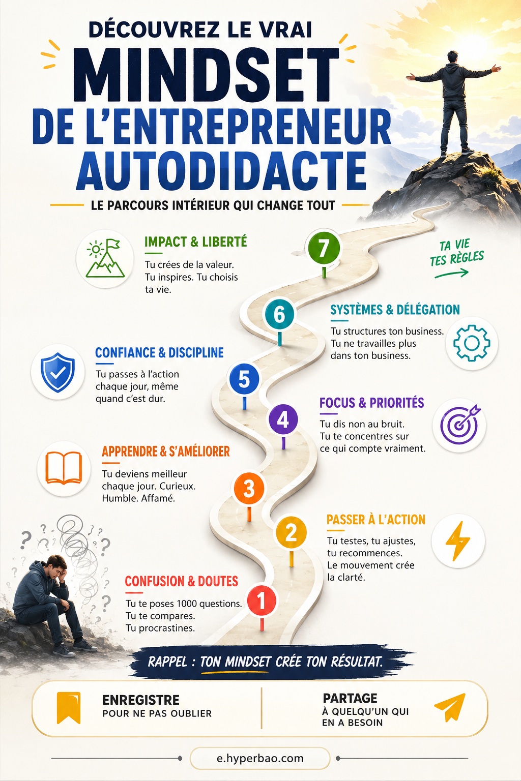 Le vrai mindset de l'entrepreneur autodidacte