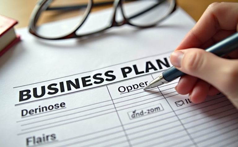 Un modèle de business plan simple peut suffire