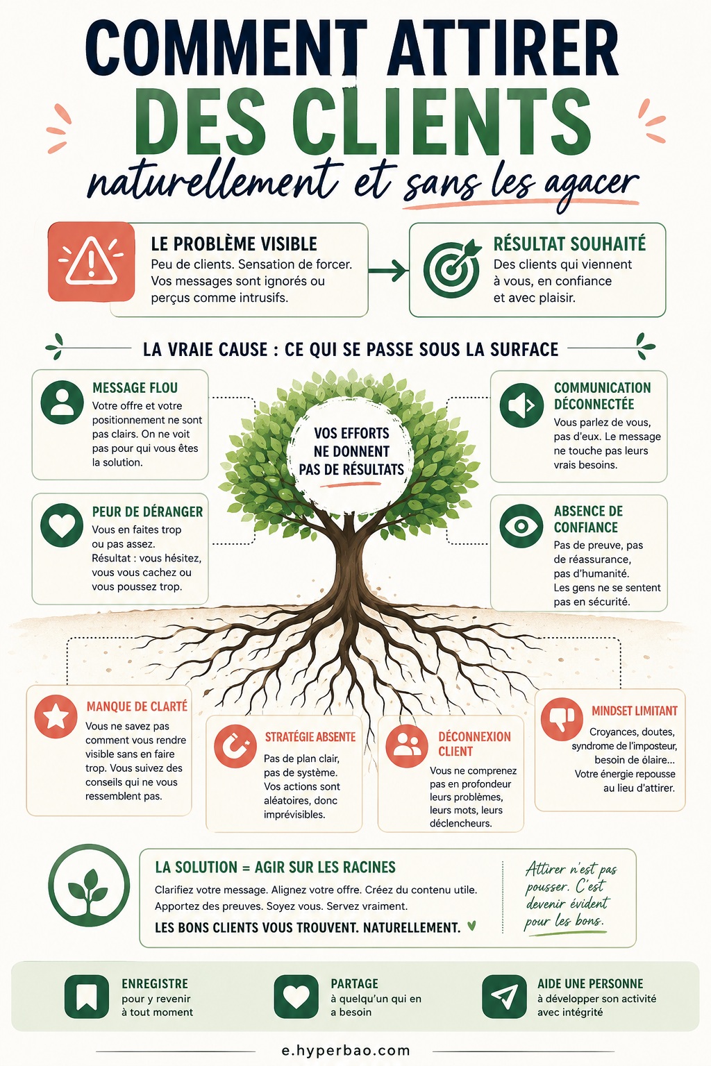 Attirer naturellement les clients